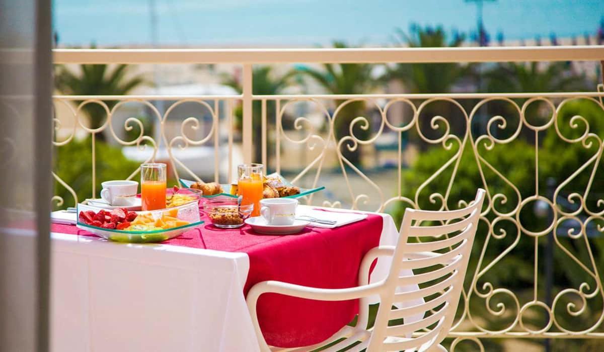 Hotel Villa Sirena Numana Bagian luar foto